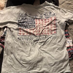 Simply Southern Patriotic Paws T-Shirt